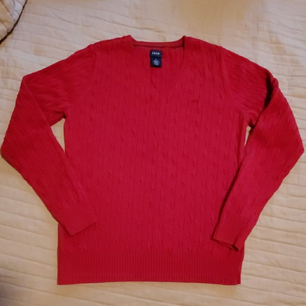 Womens IZOD V-Neck Sweater